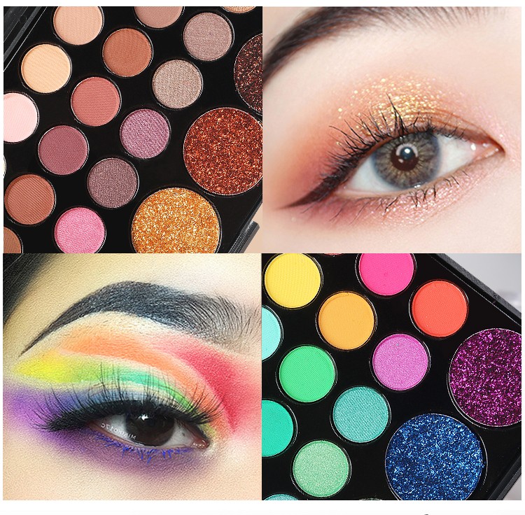 亮片舞台妆学生眼影演出蓝色珠光闪粉亮片表演钻石拉丁舞金葱亮晶晶