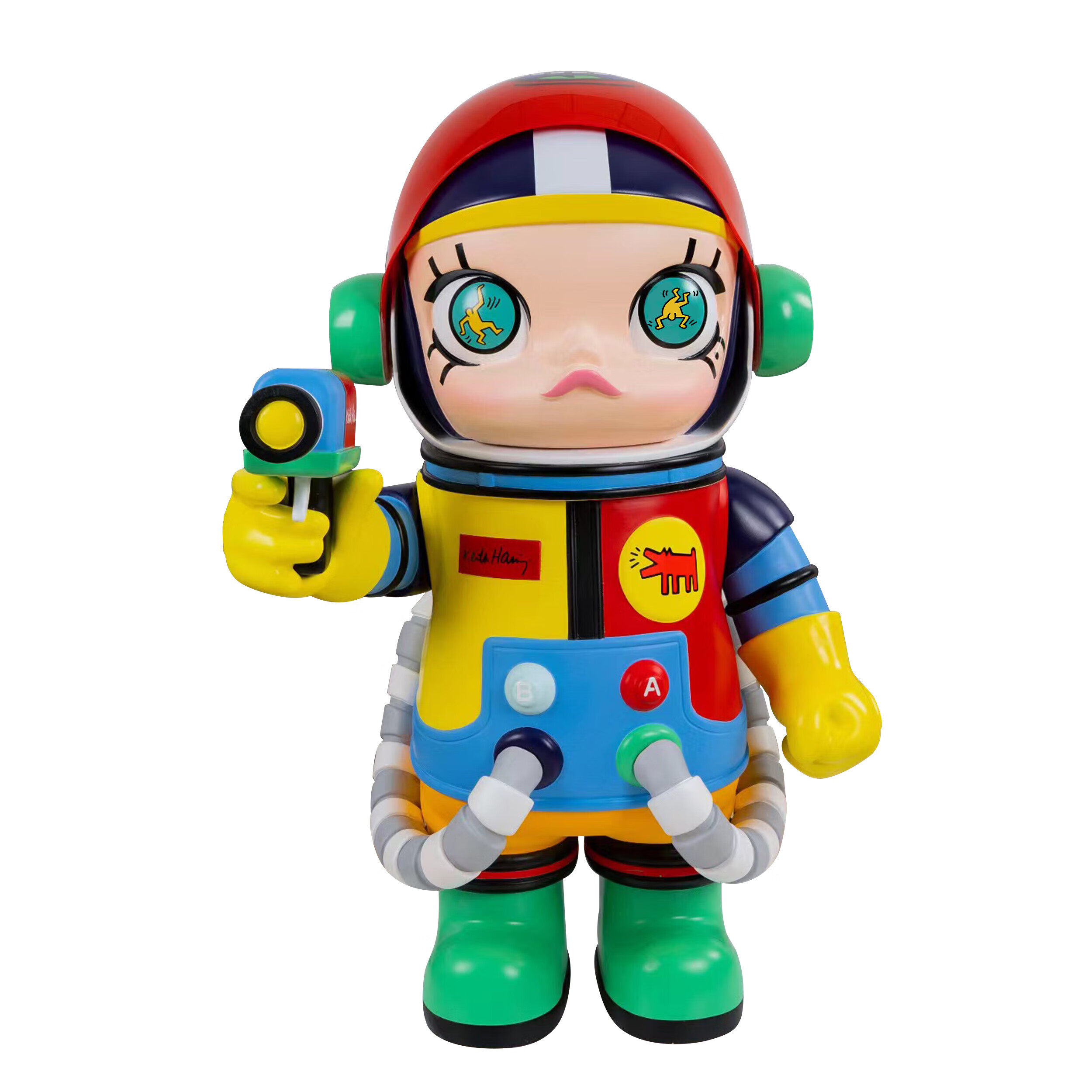 泡泡··玛特大号molly宇航员molly玩偶大号娃娃卡通公仔茉莉手 迪儿