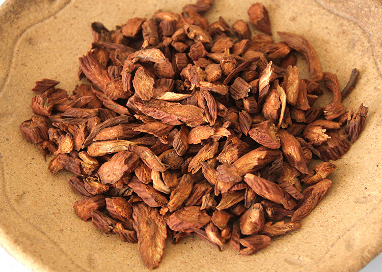 正宗山东莱芜白花丹参茶中药材丹参片粉胜紫丹参茶白花丹参根熟片茶