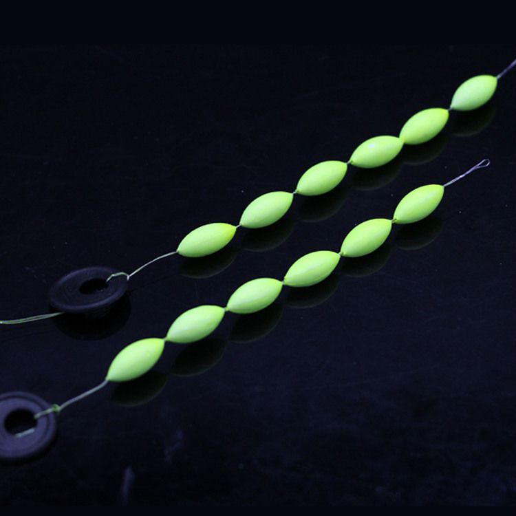 (paifeiao) 漂豆浮漂亮光单色荧光浮子椭圆流线型橄榄型漂传统钓鱼漂