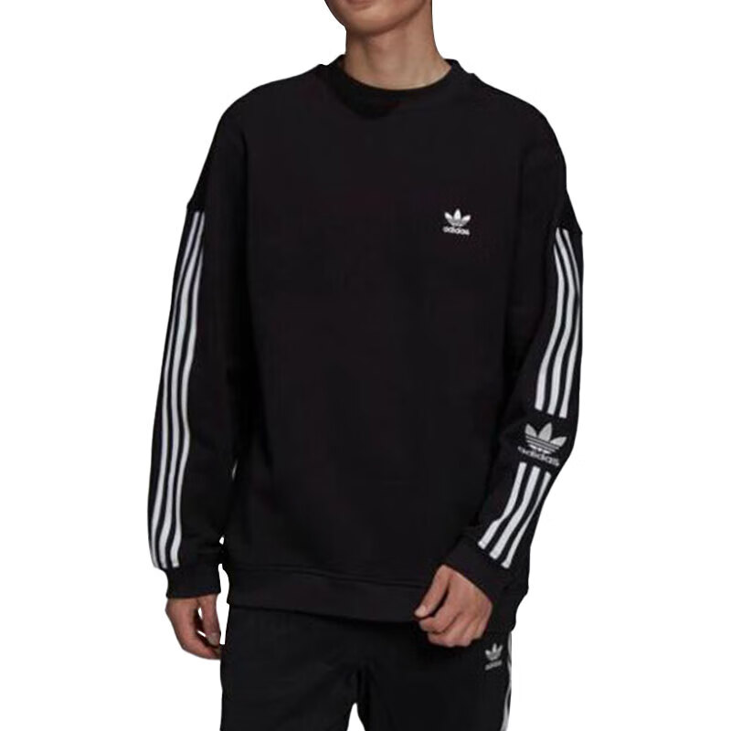 阿迪达斯 (adidas)adidas/阿迪达斯官方三叶草2021男子圆领卫衣套头衫
