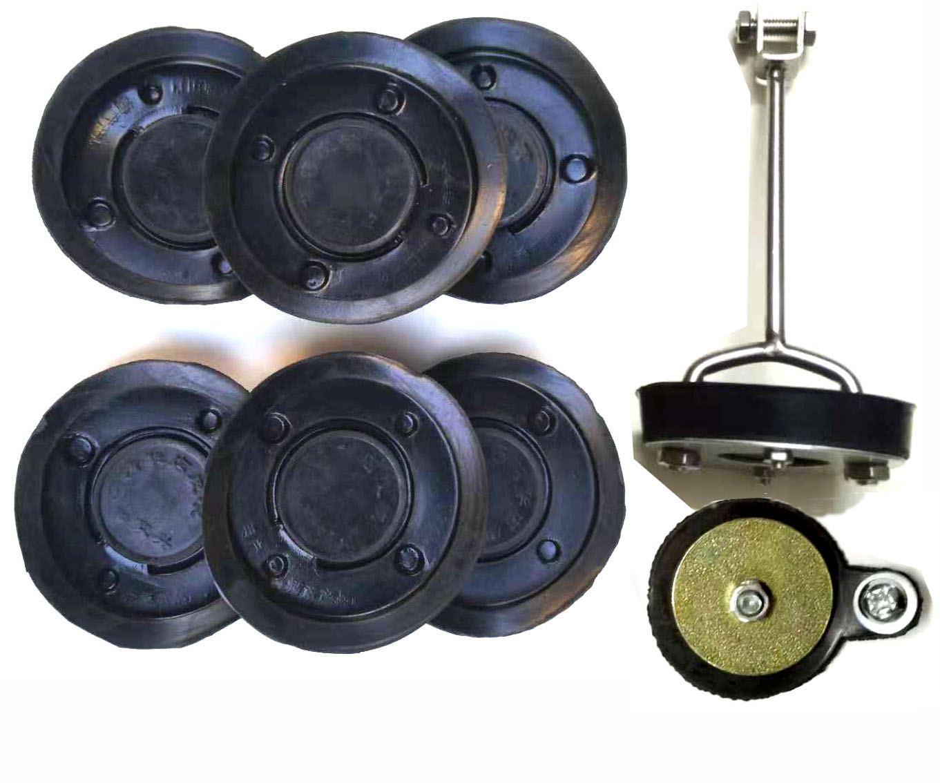 80老式铸铁手摇压水泵皮碗水井手压泵井用吊心皮垫摇水机器配件80型