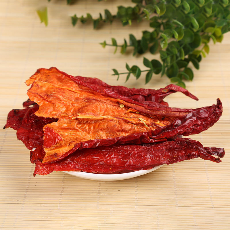 新疆辣皮子250g辣皮子拌面新疆大盘鸡四平头辣椒干实拍500g