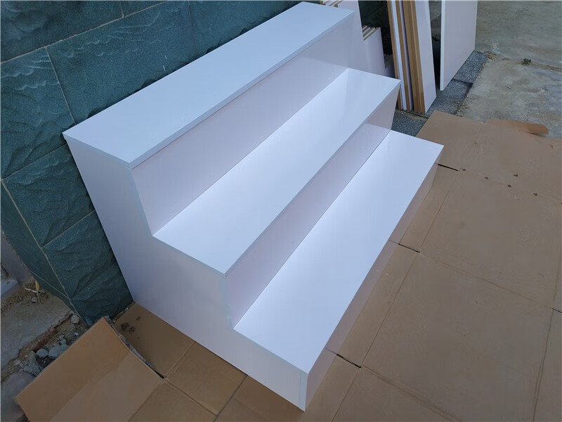 123123台阶型中岛柜梯形货架礼品展示柜阶梯展示台鞋帽展台鲜花货架