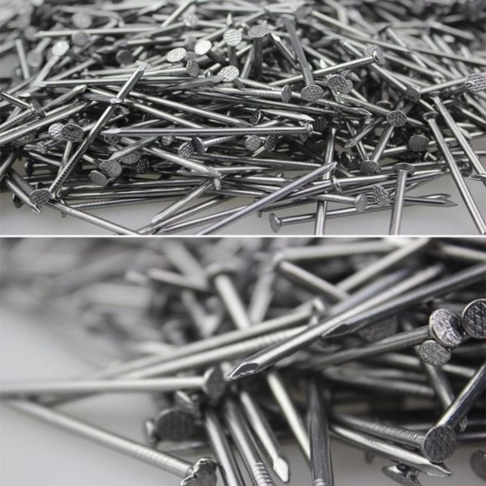 骄鹿铁钉铁钉子木工小钉子家用圆钉小洋钉8分12345寸混合装不备注随机