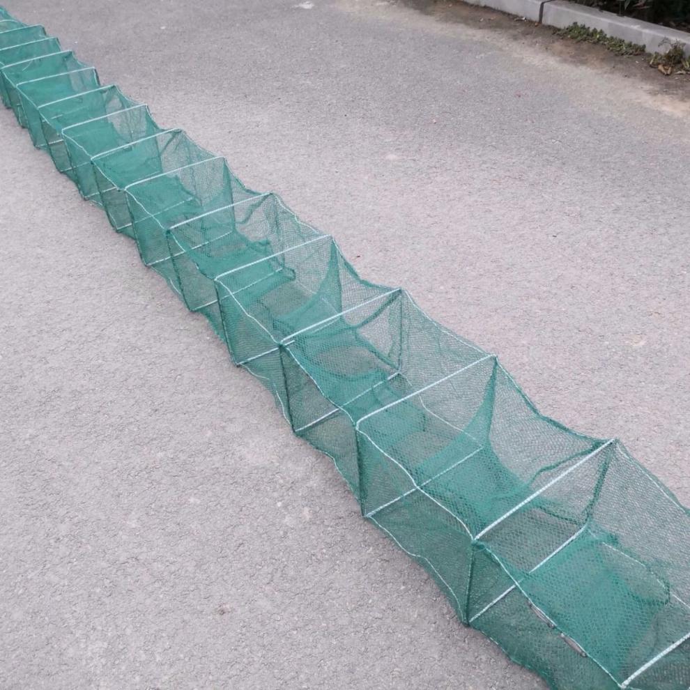 渔网地龙鱼网 捞鱼网 捕鱼网鱼网虾笼泥鳅黄鳝网加重鱼网家用渔网 2.