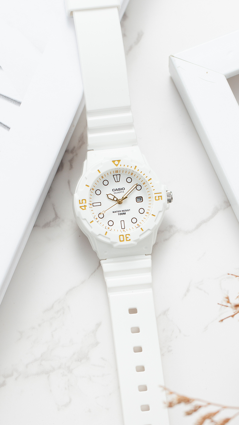 卡西欧 海外代购casio手表男学生女儿童运动果冻mrw200冰淇淋马卡龙