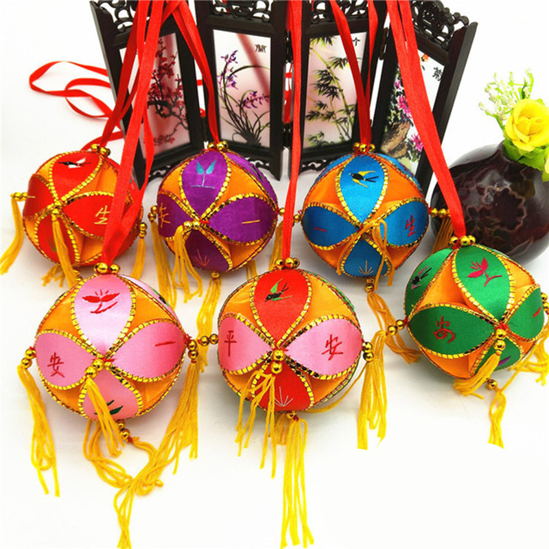 壮族绣球 三月三绣球绣球手工刺绣民族工艺品跳舞舞蹈学生抛广西特产