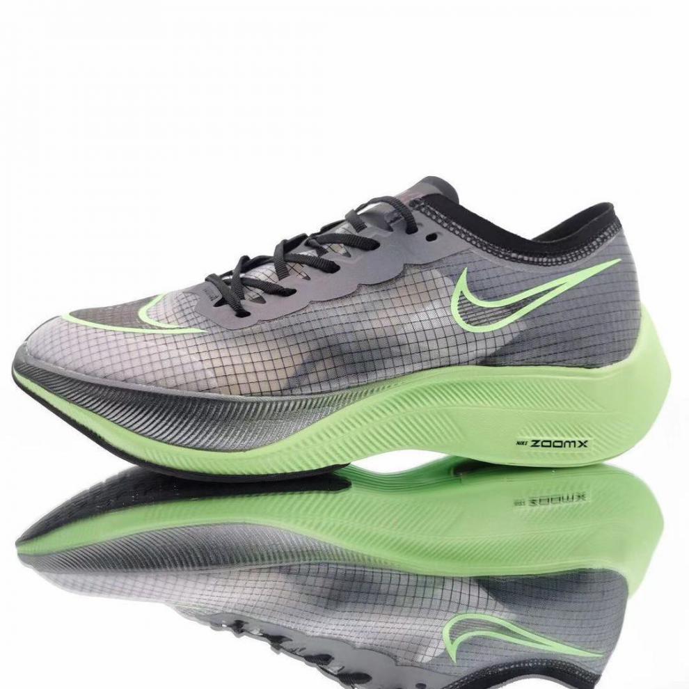 马拉松zoomnext%fly3基普乔格男女碳板气垫运动跑步鞋莆田 青橙鸳鸯