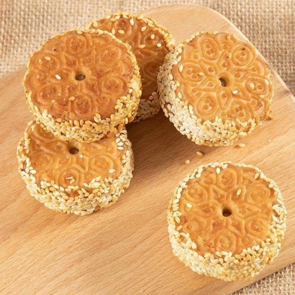 芋头饼泉州绿豆饼正宗传统手工糕点福建闽南特产芝麻夹心香芋饼芋头饼