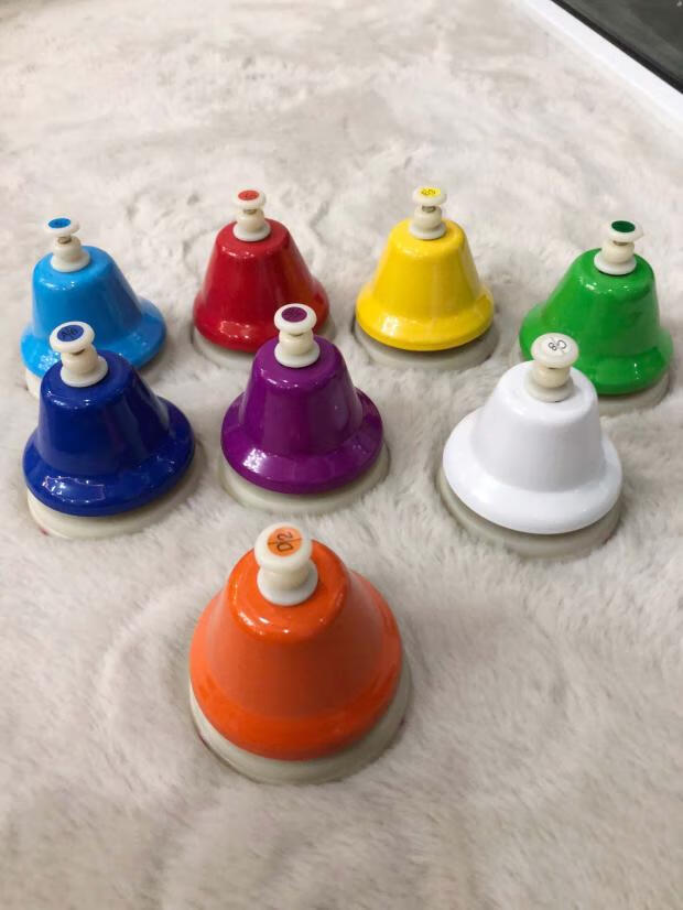 【官方旗舰】八音按钟器 八音碰钟 八音课铃 音感钟 8音课铃 手按铃