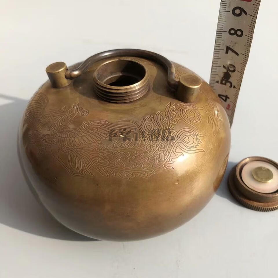 手炉热水炉怀抱炉手暖炉保暖炉居家装饰工艺实用密封 黄色【图片 价格