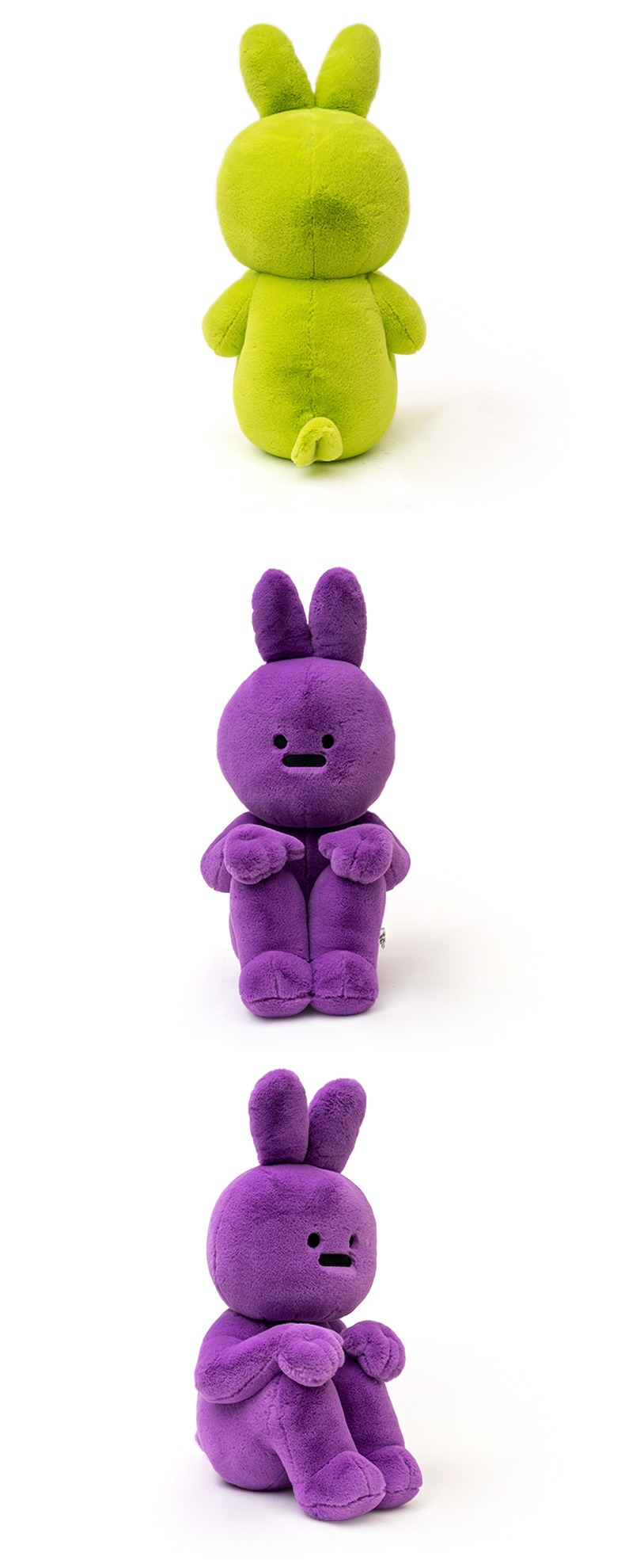 hangfook艺术家的兔子公仔ins可爱呆萌兔子毛绒玩具潮玩偶男女友生日