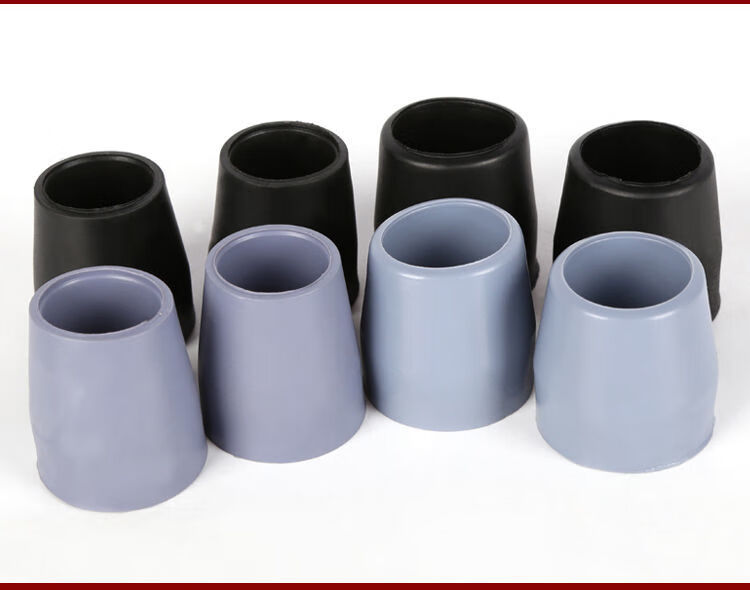 耐磨拐杖防滑胶套单双拐腋下拐脚垫四脚助行器老人手棍橡胶头配件灰色