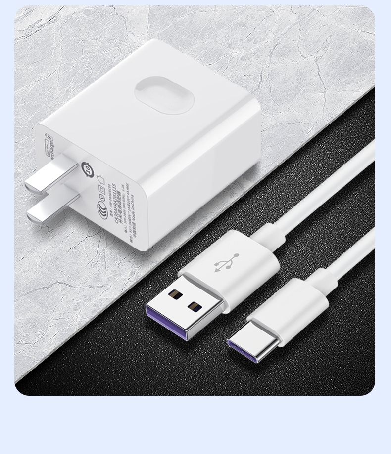 适用华为充电器5a快充p40原装30pro快充40w充电头nova5荣耀v20v10mate