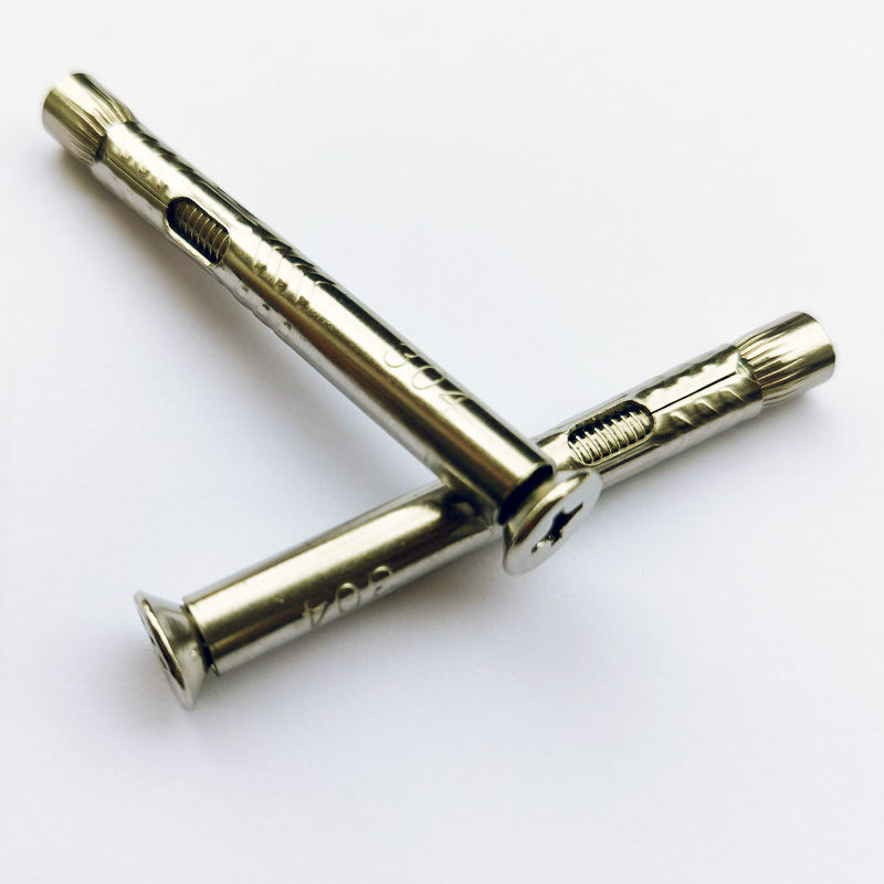 不锈钢304顶爆拉爆膨胀螺丝螺栓断桥铝门窗螺丝m6膨胀螺丝爆炸丝 m6*