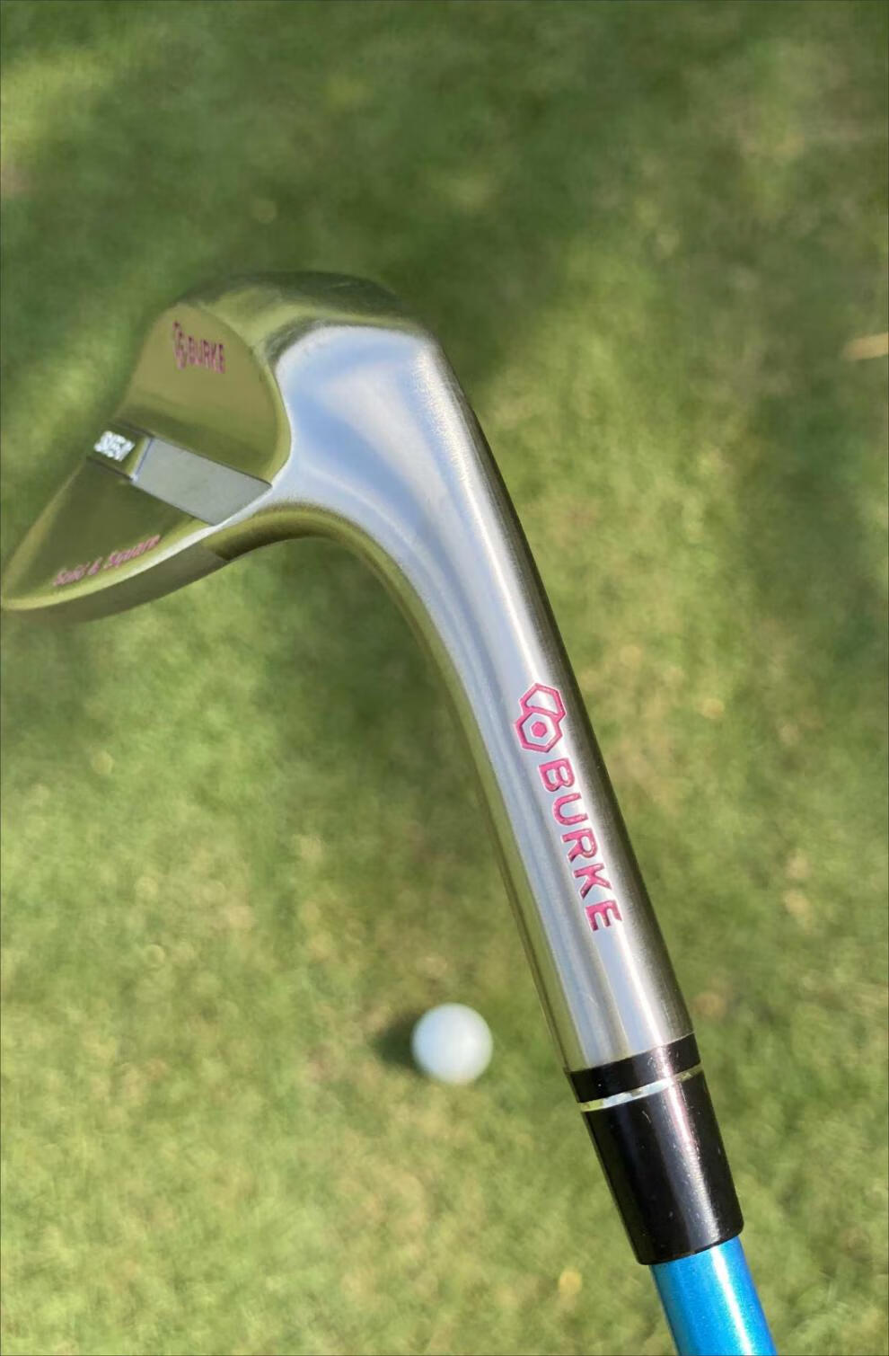 新款burke高尔夫球杆女士挖起杆safe-01粉色版golf单支沙杆劈起沙 56