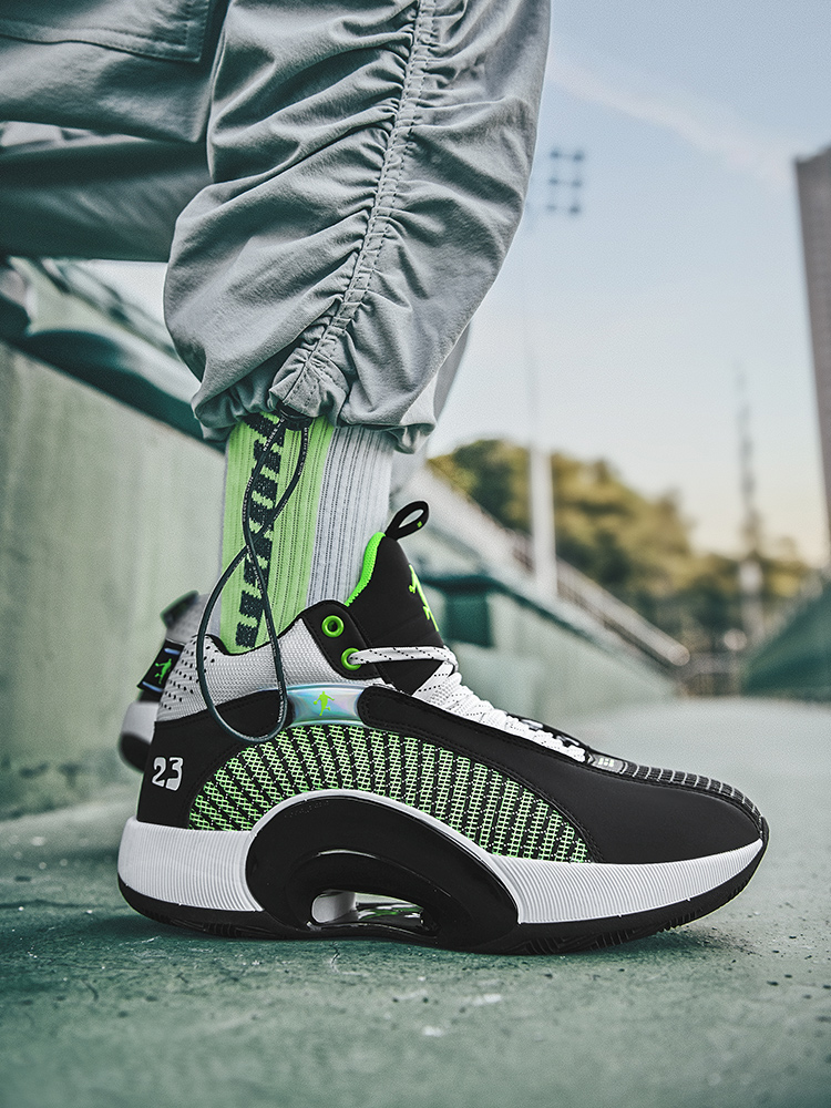 全城9v2休闲运动鞋气垫篮球男鞋运动鞋中高帮驭帅152022新款耐磨防滑