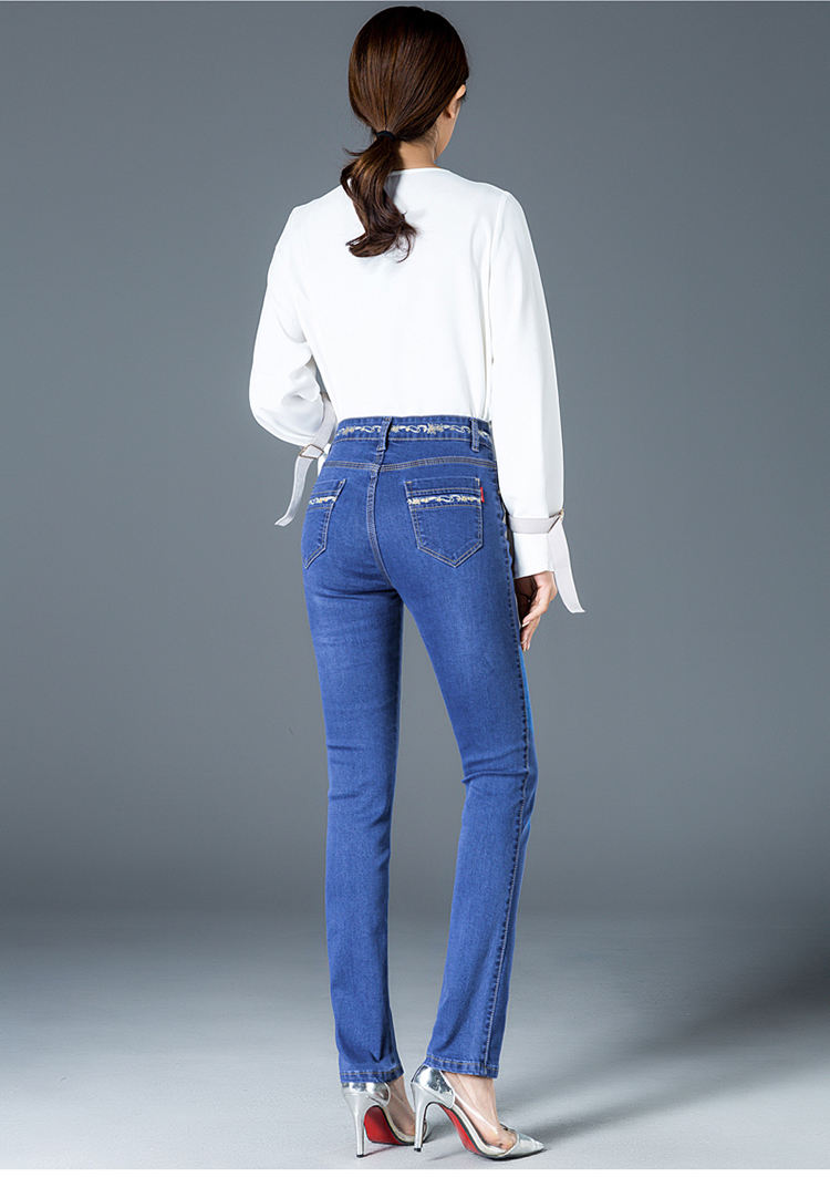 女士休闲大码2022春秋新款高腰哈伦裤宽松显高显瘦女装长裤潮7801浅