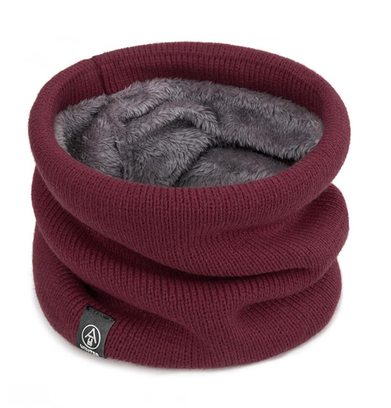 iaucu户外冬季脖套男女加绒加厚防寒户外运动脖颈套保暖套头围巾百搭