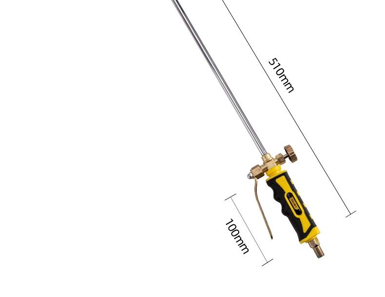 得力deli喷火枪燃气液化气烧猪毛烹饪烘焙家用手持喷灯点火器焊枪喷火