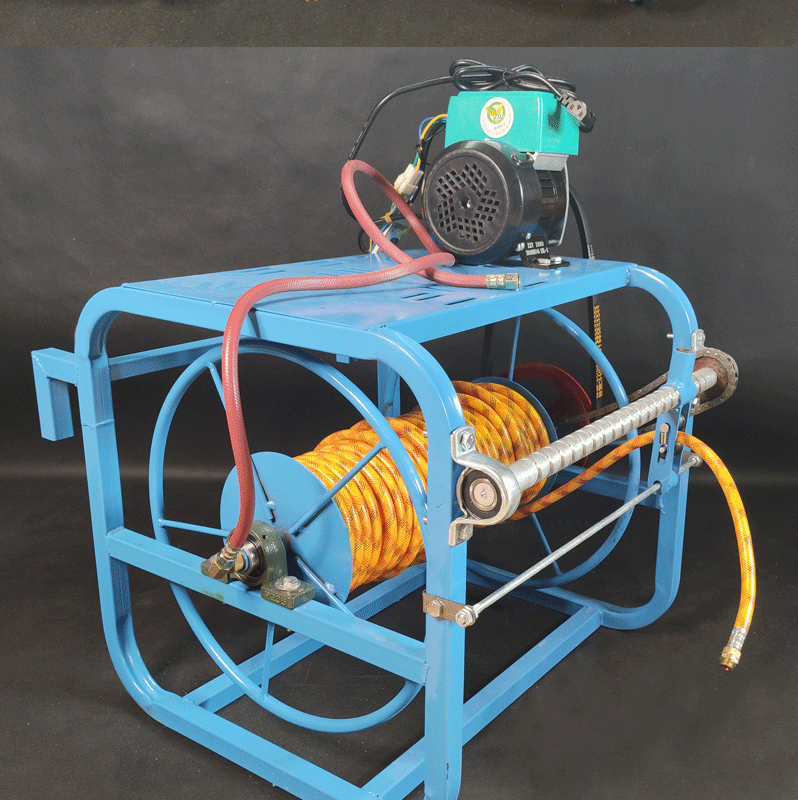农用遥控打药机电动绕管架自动卷管器水管车收纳盘管收绕管机220v自动