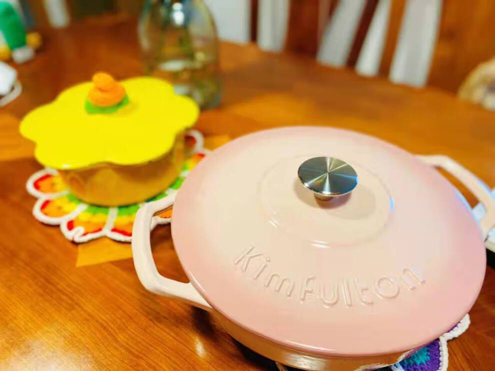 金孚顿珐琅锅 kimfulton金孚顿铸铁珐琅锅妈咪锅 多功能煲仔饭焖烧
