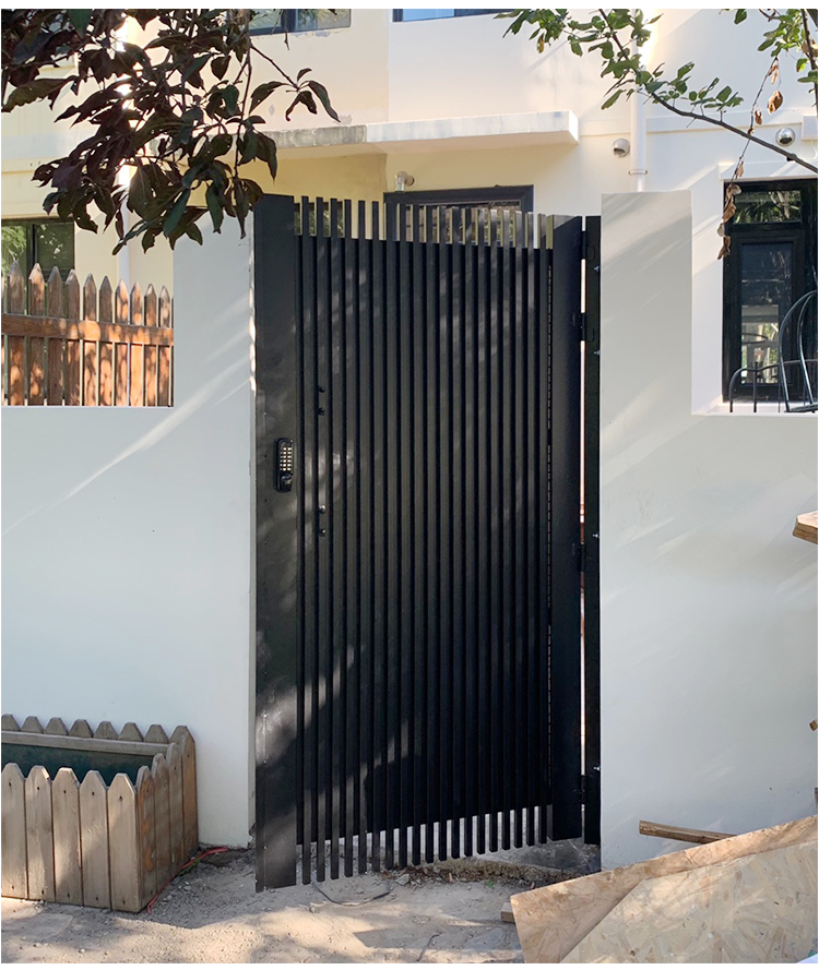 铁艺不锈钢别墅大门户外铁艺门对开门家用乡村双开门围墙院子大门款一