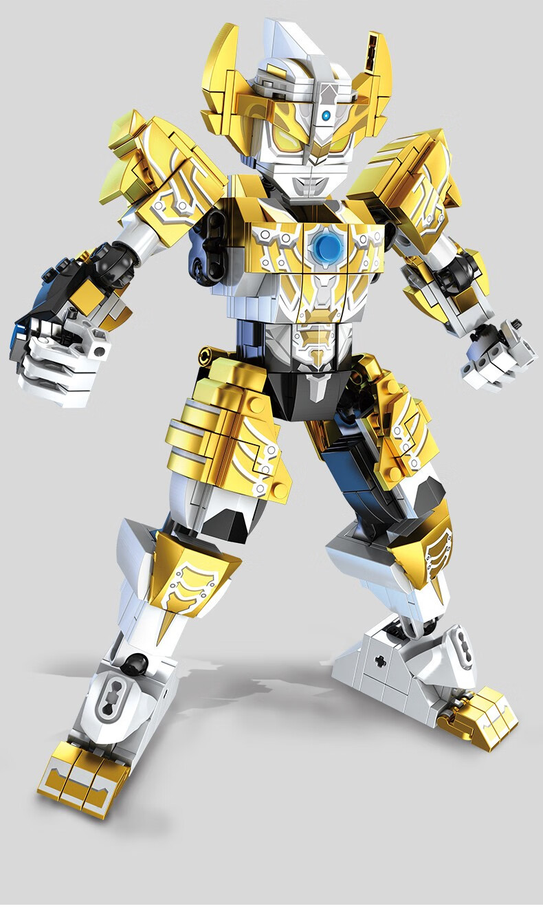 宇宙英雄奥特曼模型兼容男孩拼装拼插积木玩具奥特曼系列泰迦奥特曼