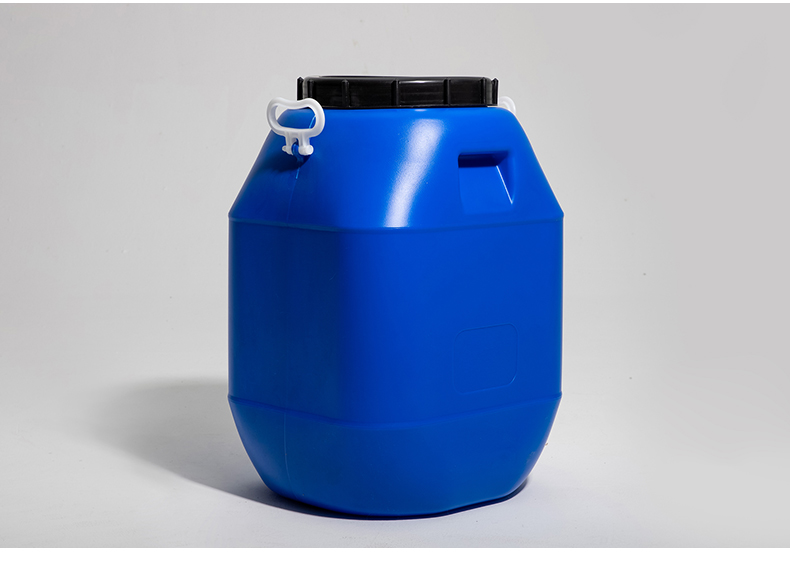 塑料桶60升长方形加厚家用50l储水桶带盖化工塑胶油桶蓝色特厚50l