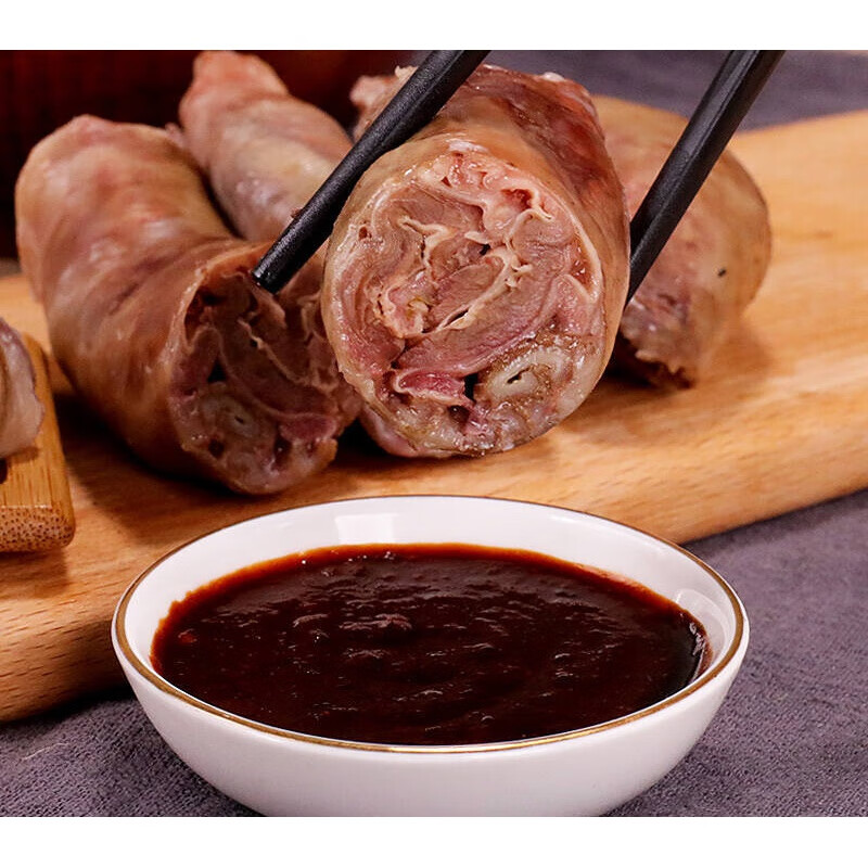 内蒙古特产手工草原羊肉肠真空包装牧区蒙古肉肠血肠500g 【血肠 肉肠