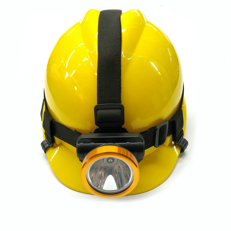 安全帽头灯led头盔灯充电式安全帽头盔探照灯挂灯电筒k500灯松紧带