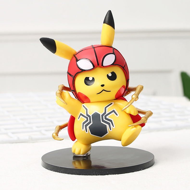 忍者飞段带土鸣人卡卡西海贼王路飞车载摆件仙人鸣人皮卡丘10cm国产版