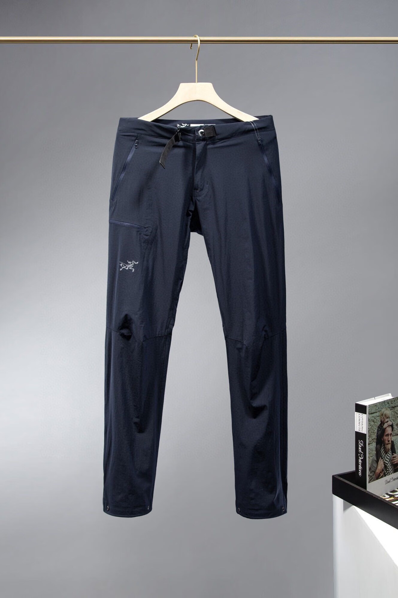 arcteryx始祖鸟速干长裤 lefroy秋季刺绣防泼水运动透气休闲裤男