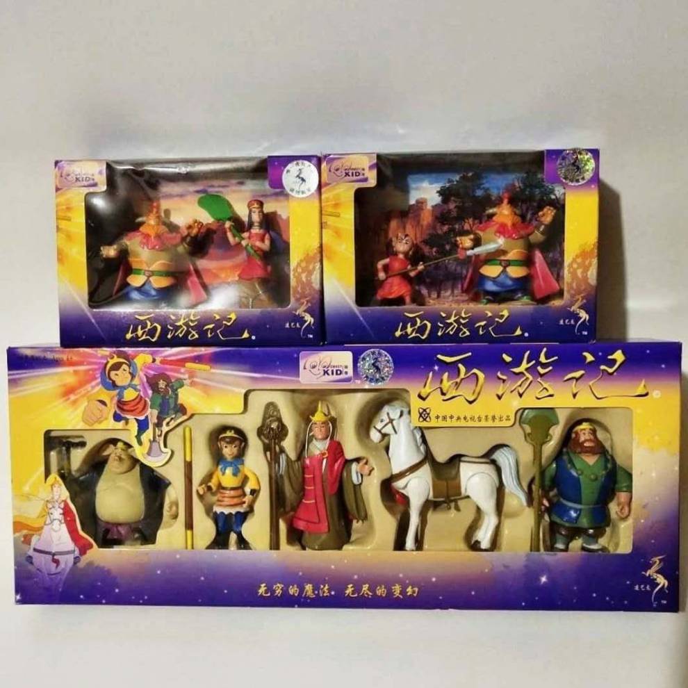 西游记手办 全国全新央视正版关节可动西游记手办玩具朝玩盲盒孙悟空