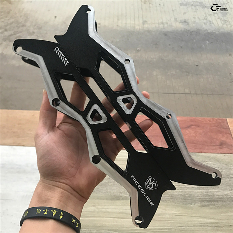 速滑刀架轮滑鞋刀架毒牙刀架平花架香蕉架毒龙平架龙牙刹车刀架溜冰鞋