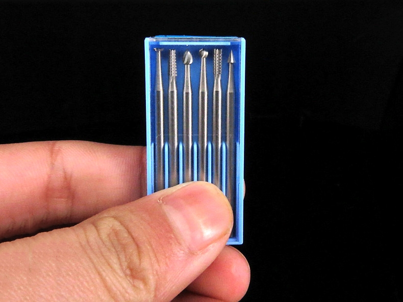 电动核雕刀头桃核橄榄核微雕刀核雕铣刀木雕磨头木工雕刻工具套装