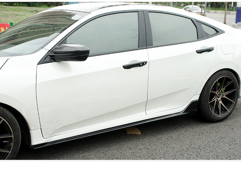 使用于京选适用于十代思域改装侧裙侧包围车身防撞条思域燃动版高配原