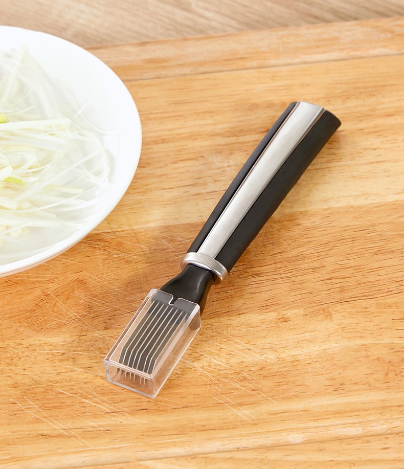 切葱丝刀葱花葱丝神器芹菜加长葱丝器葱花刀商用切豆角丝切丝刀家用