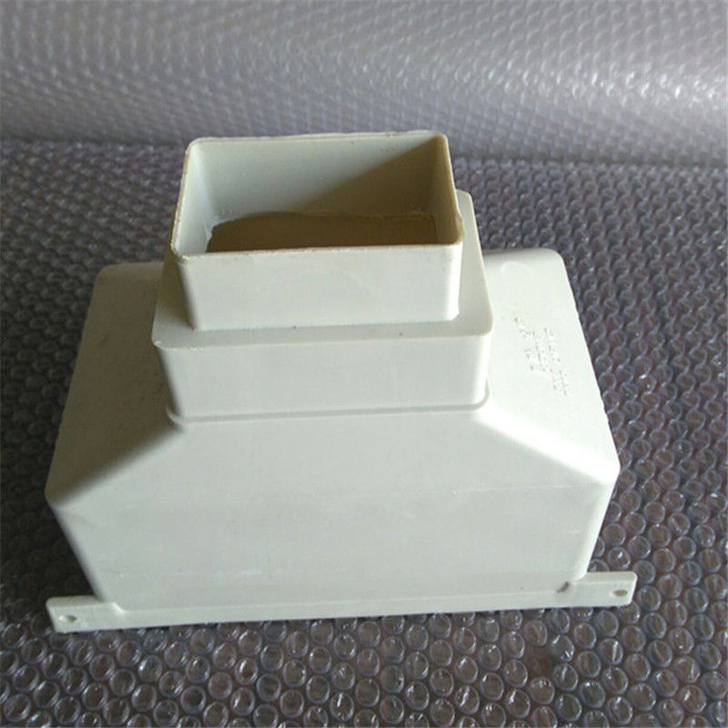 pvc方管雨水斗老式方形漏斗落水斗排水管接水斗漏水斗集水斗管件10070