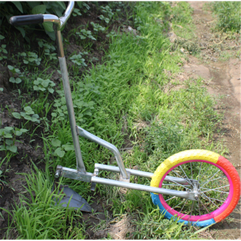 boussac松土机手推耘锄手推式除草神器多功能手推开沟机农用耘地机