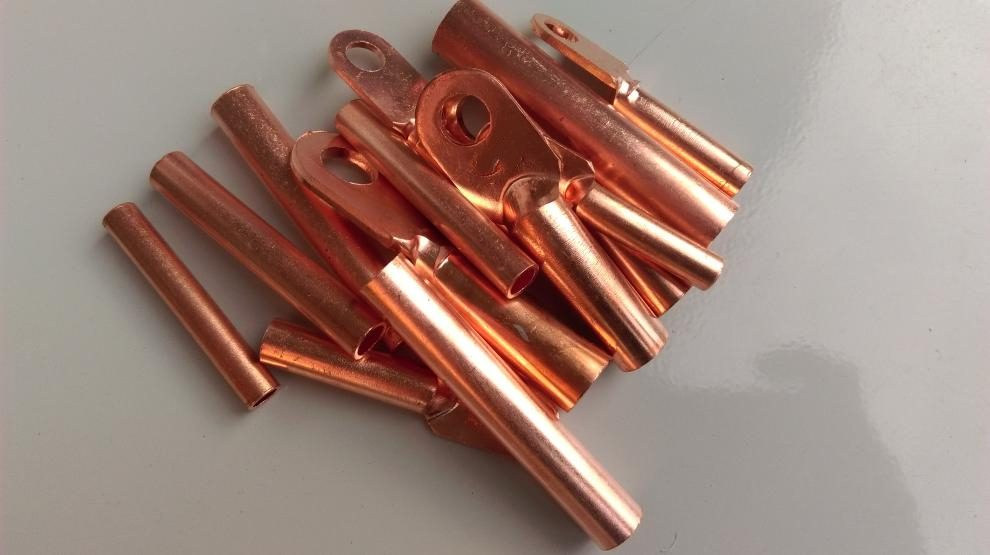 国标电线线耳线鼻子直通10/16/25/35/50/70/95/120平方线耳铜直通 线