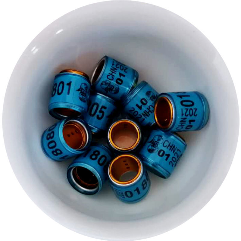 【京东推荐】鸽子脚环2021年统一环中环信鸽足环鸽环赛鸽用品用具