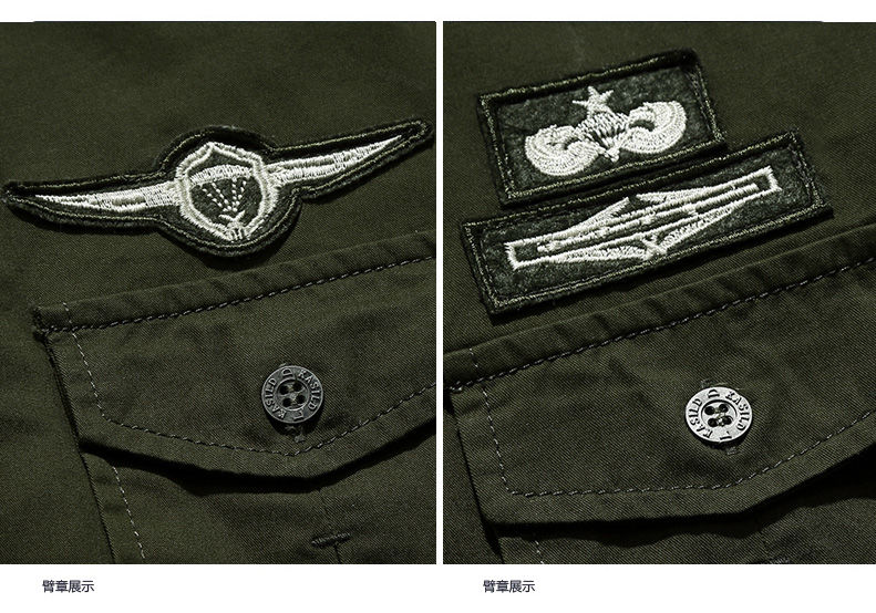 二战海军飞行员衬衫男长袖衬衫美国复古德国 黑色 m【图片 价格 品牌