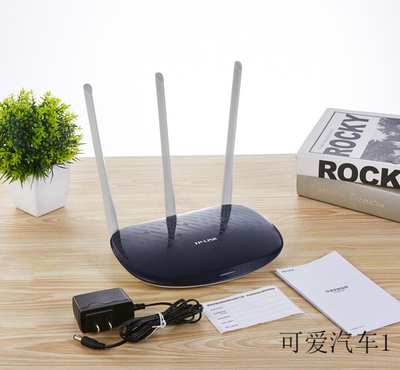 京选优品tplink路由器tlwr886n新光纤450m三天线无线家用穿墙wifi路由