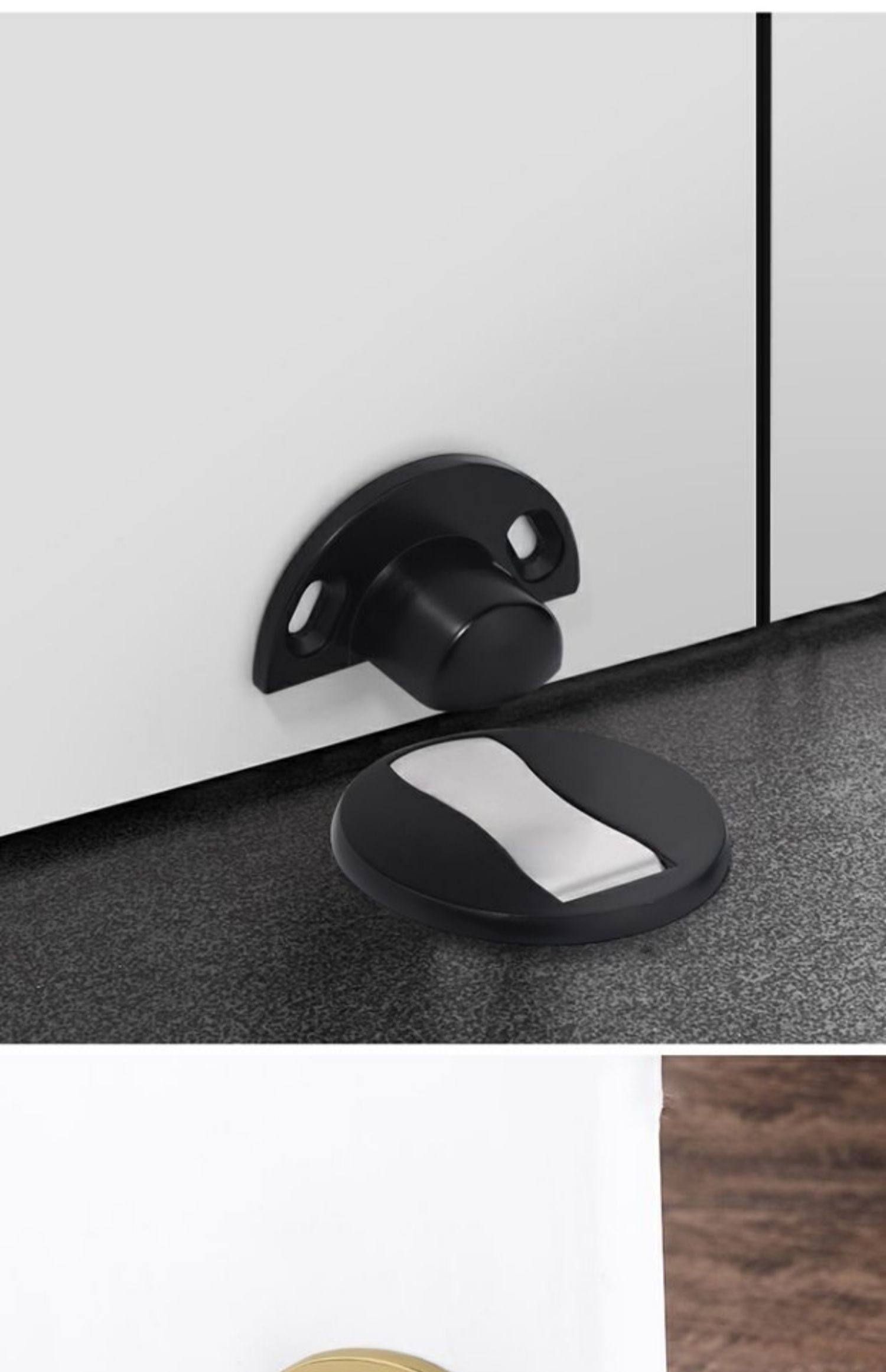 可比例卧室门吸卫生间地吸门碰防撞门挡隐形强磁型吸门器免打孔门吸