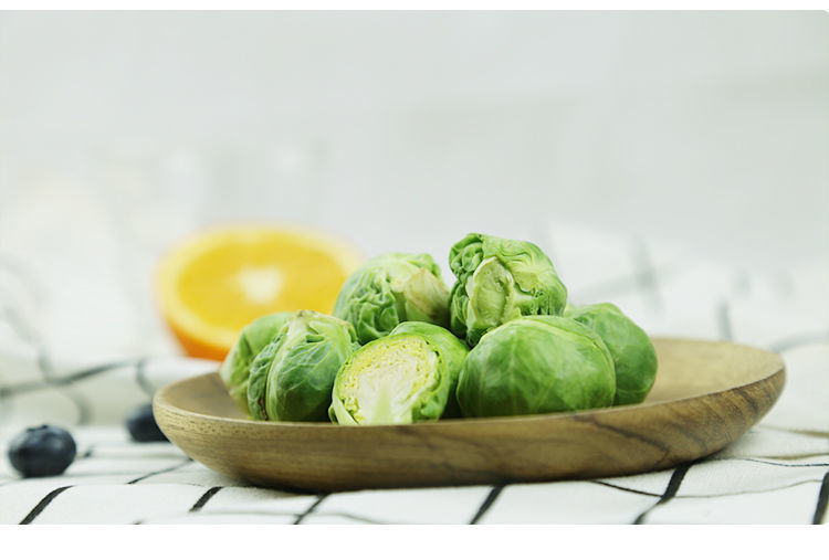 新鲜孢子甘蓝迷你小包菜卷心菜抱子包子球芽甘蓝菜芽500g