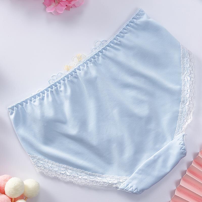 情侣内衣软钢圈冰丝情侣内衣三件套情侣款带胸罩文胸内衣套装情侣内裤