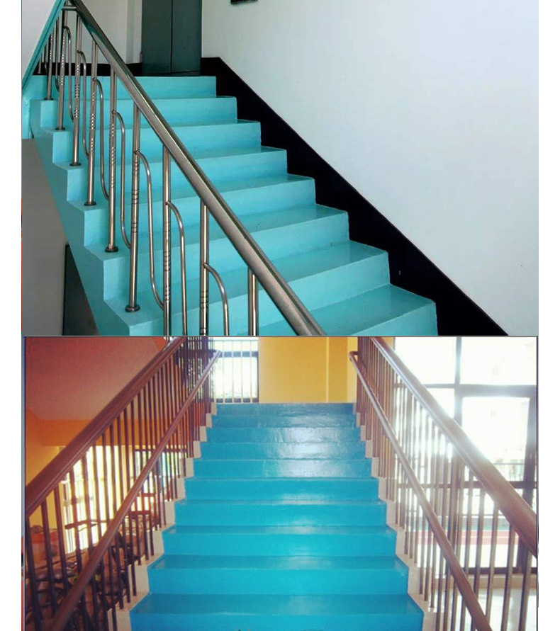 地坪漆水泥地家用自刷地板耐磨防滑楼梯油漆水性地坪漆水泥地面室内