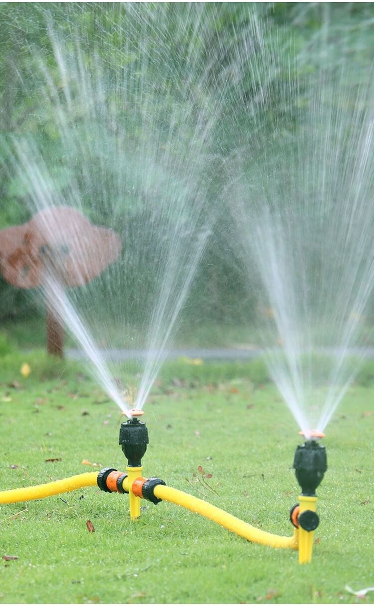 庭院浇水喷水头自动喷水器360度旋转洒水喷头园林浇水菜地浇水浇花